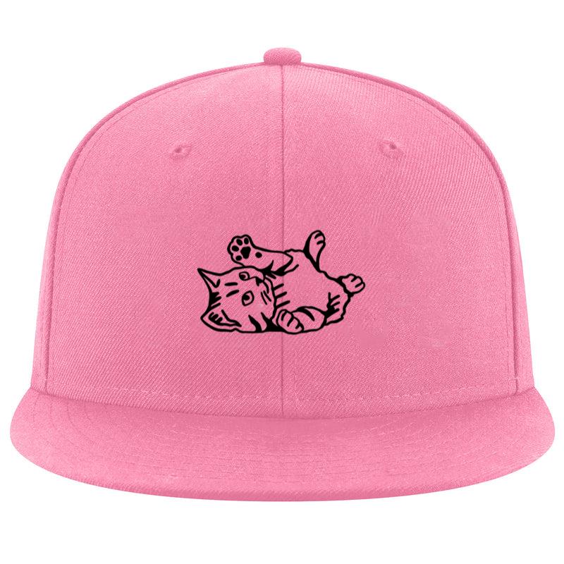 Cat Stripe Whisker Playful Stroke Cap