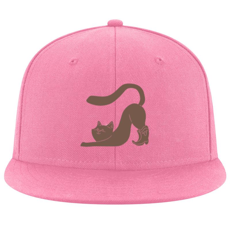 Cute Cat Wearing Cowboy Boots Designs Cap