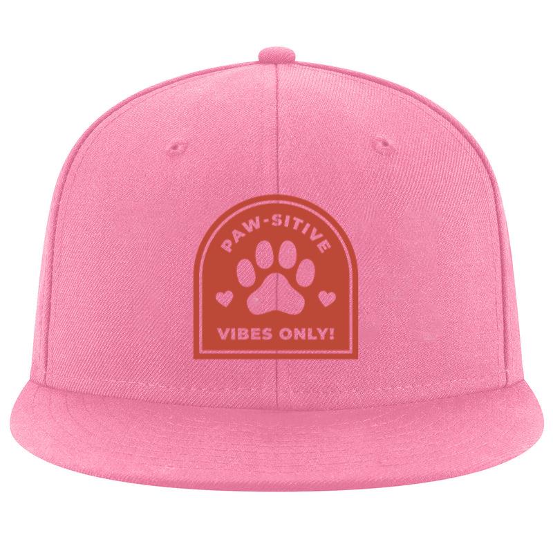 Paw Sitively Vibes Only Design Cap