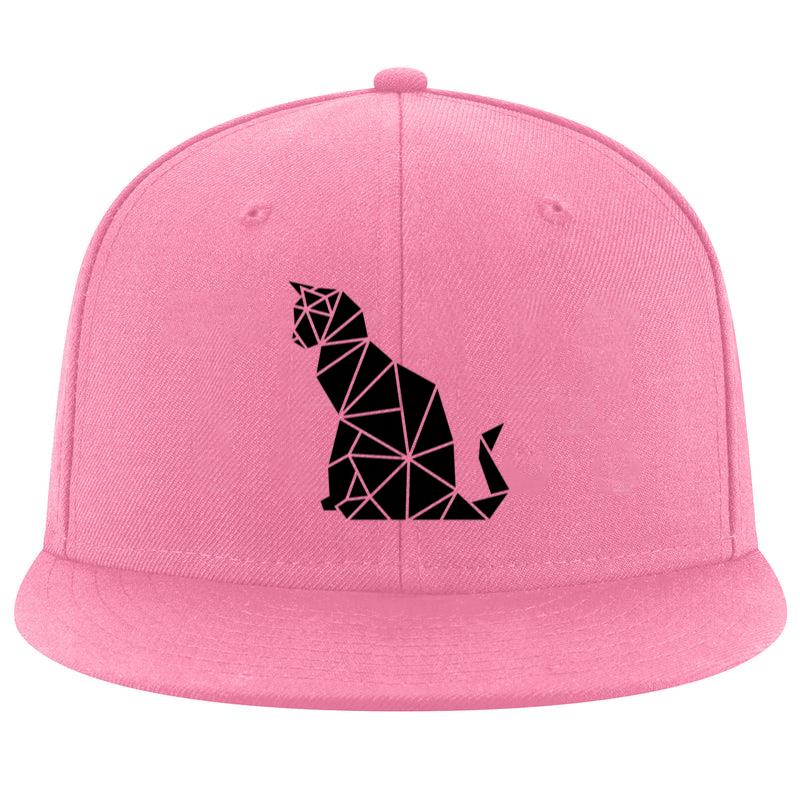 Sitting Profile Polygonal Cut Out Cat Cap
