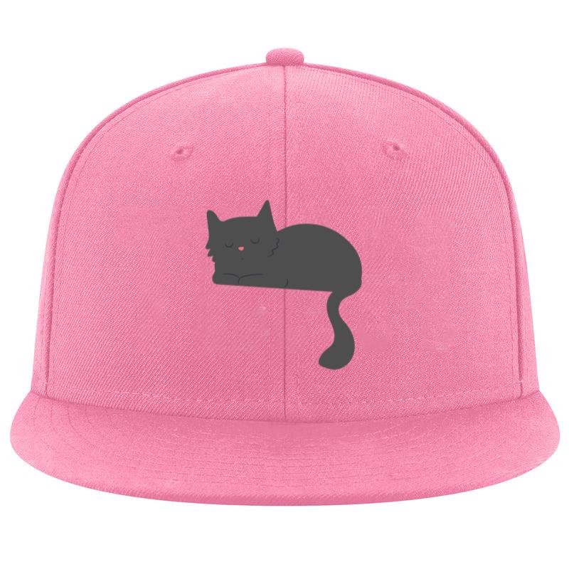 Sleepy Cat Flat Cap