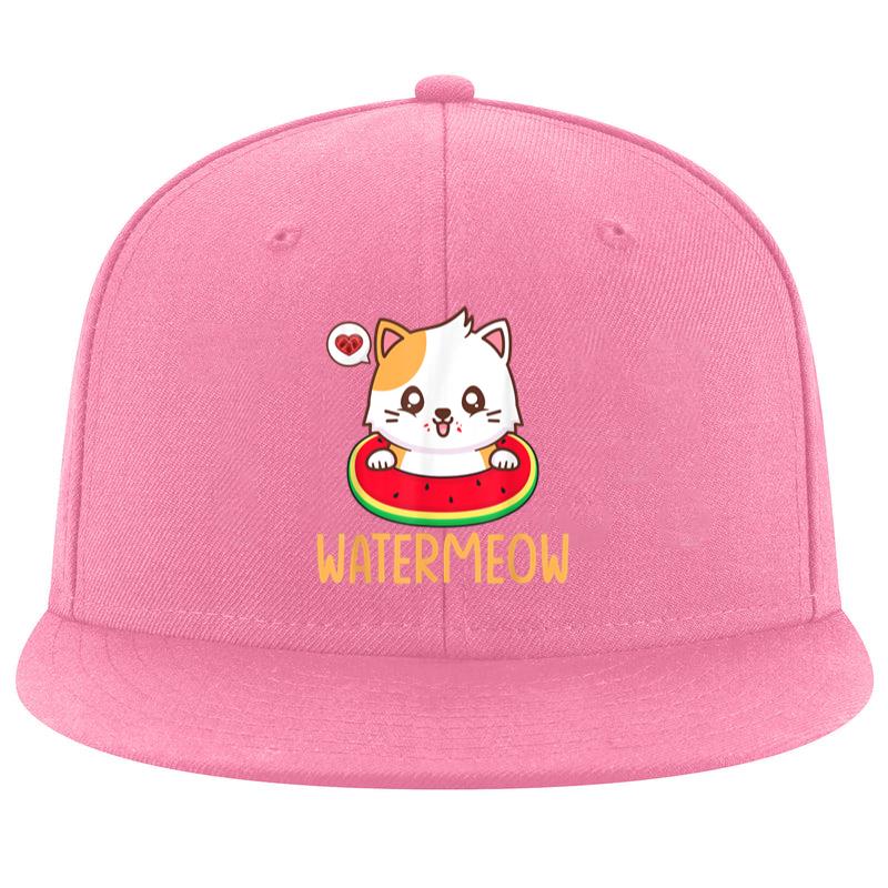 Watermeow Cat Watermelon Cap
