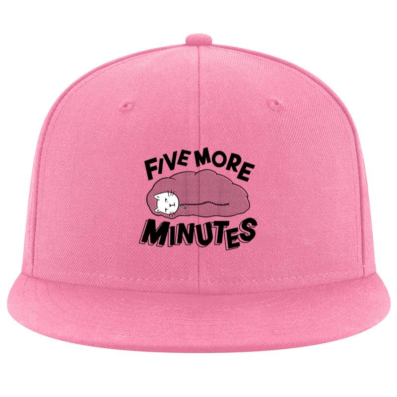 White Cat Laying Cap