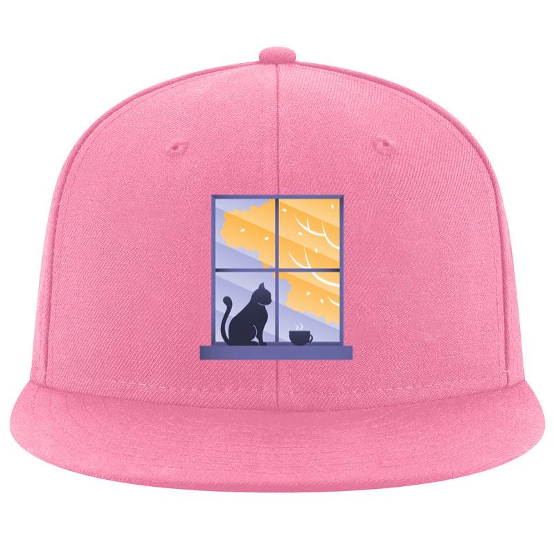 Window Cat Illustration Cap